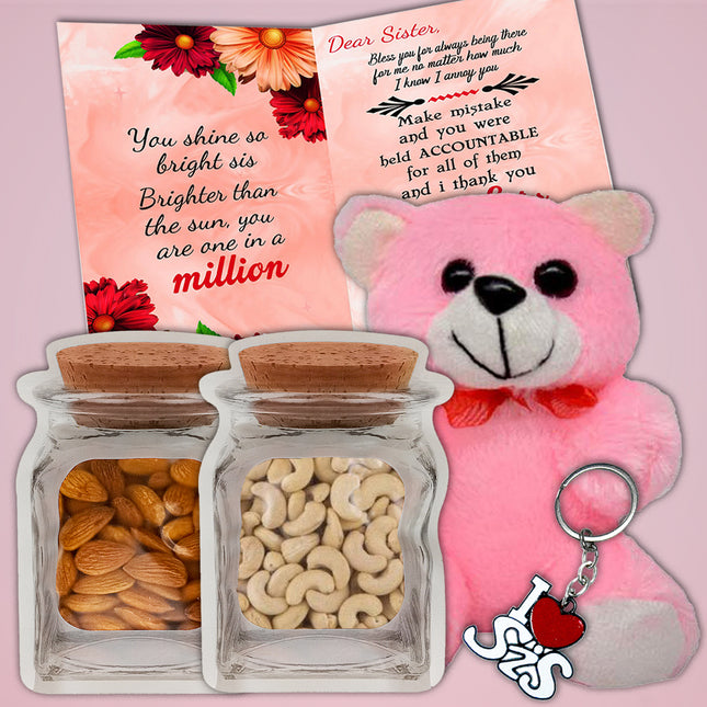 Cute Rakhi Gift Hamper for Sister - Meaningful Raksha Bandhan Gifts and Beautiful Rakhi Gift Sets for Sisters