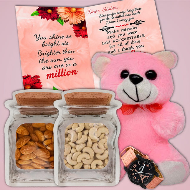 Raksha Bandhan Surprise Gift for Sister
Raksha Bandhan Gift for Sister
Raksha Bandhan Chocolate Gift for Sister
Rakhi thali for sister
Rakhi Mug