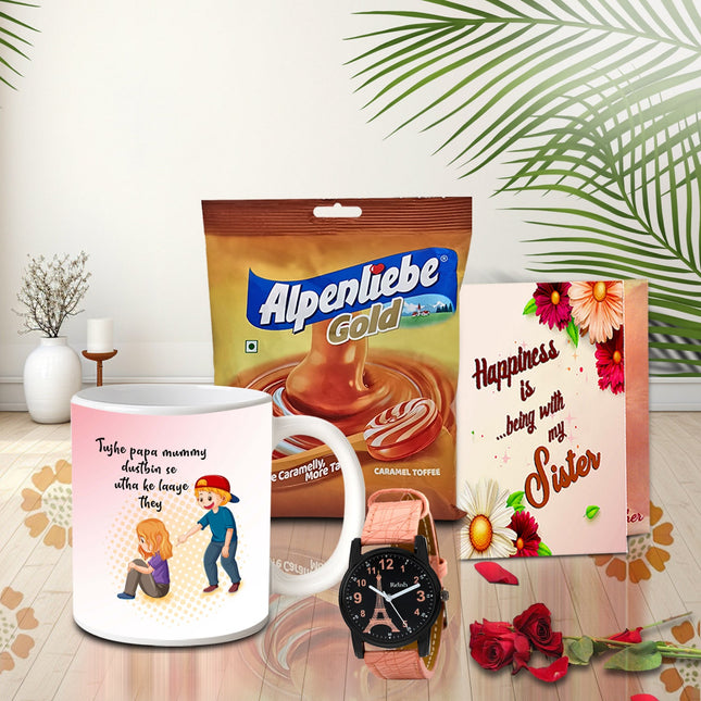 Emotional Gift for Sister
Rakhi with Teddy Bear
Raksha Bandhan Love Hamper
