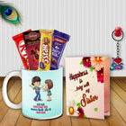 Rakhi Combo Pack for Sister - Return Gift Hamper, Raksha Bandhan Box, Festival Present