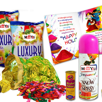 greeting card for holi
dry fruit gift hamper
happy holi card
holi gift hamper
holi gulal

