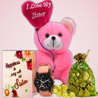 Raksha Bandhan Gift for Sister with Chocolate - Rakhi Festival Special Gift Hamper for Sister