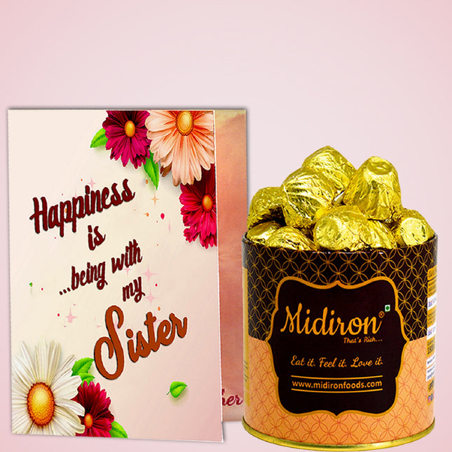 Rakhi Gift Hamper for Sister with Chocolate - Raksha Bandhan Surprise Gift Idea for Sister