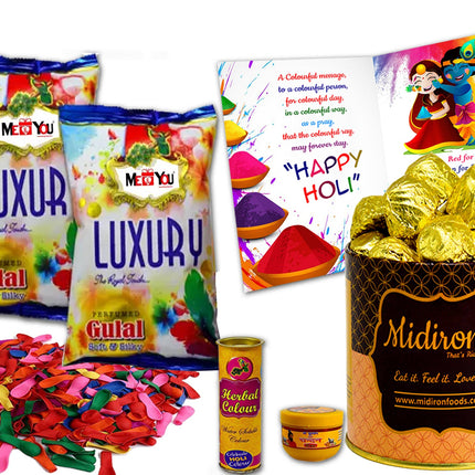 Holi Gift Pack Combo - Perfect for Gifting Loved Ones, Celebrate the Spirit of Holi