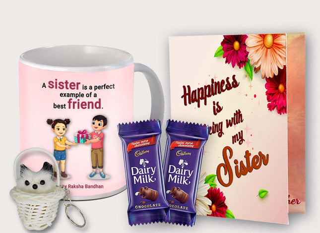 Birthday Gift for Sister from Brother - Raksha Bandhan Gift Ideas for Sister, Long Distance Sister Gift Suggestions