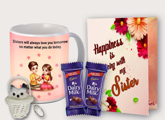 Rakhi Surprise for Sister from Brother - Birthday Gift Suggestions, Long Distance Sister Surprise