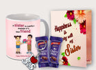 Gift for Sister from Brother – Durable Printed Ceramic Mug for Daily Use, Perfect Gift for Sister