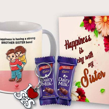Gift for Sister – Beautifully Printed Coffee Mug from Brother