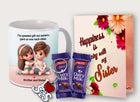 Gift for Sister – Printed Ceramic Mug from Brother or Sister, Useful Gift for Sister’s Tea Time