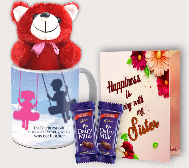 Unique Sister Mug Gift – Perfect for Birthday, Rakhi, or Sister’s Day – Emotional Gift Idea