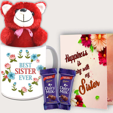 Birthday Mug for Sister – Cute Gift from Brother or Sister – Simple Surprise for Special Days