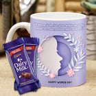 Elegant Women’s Day Mug
Dairy Milk Chocolate Bars