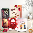 Perfect Rakhi Surprise For Sister - Emotional Rakhi gift, Thoughtful Rakhi present, Heartfelt gift for sister