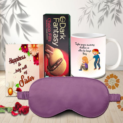 Artisan Raksha Bandhan set for sister
Personalized greeting card
Handcrafted keepsake