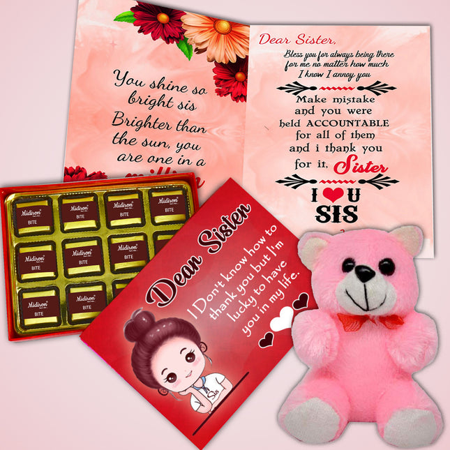 Chocolate Hamper for Sister on Rakhi - Raksha Bandhan Gift with Delicious Chocolates and Festival Joy