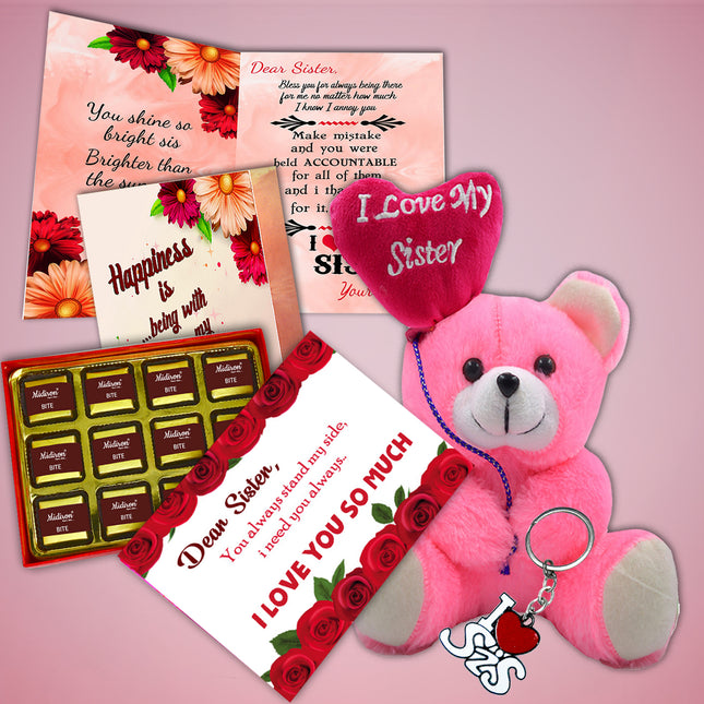 Rakhi Gift Combo for Sister with Premium Chocolates - Special Raksha Bandhan Treat for Her
