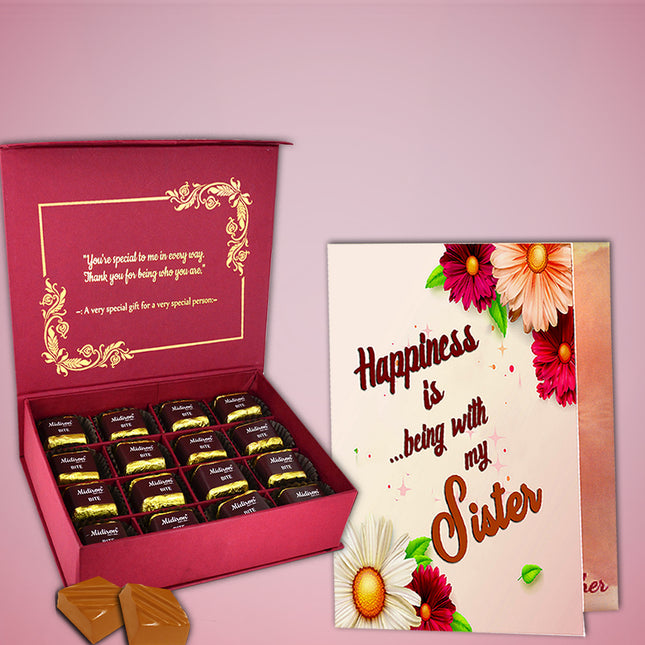 Raksha Bandhan Chocolate Gift for Sister – Celebrate Rakhi with a Delicious Surprise for Your Sister