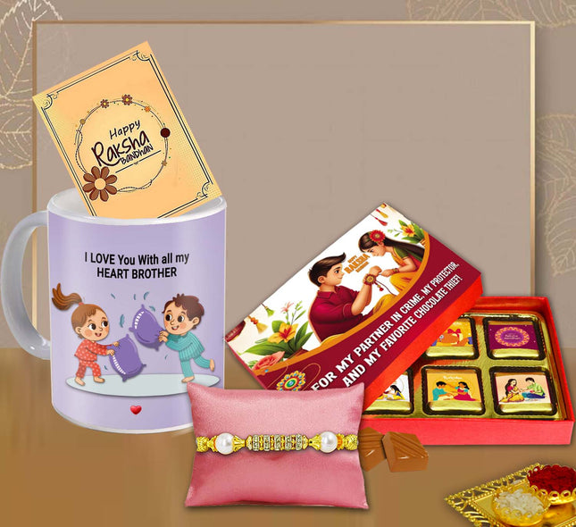 Raksha Bandhan Gift For Brother – Rakhi For Brother Combo, Best Rakhi Gift Brother, Rakhi Gift Combo For Brother