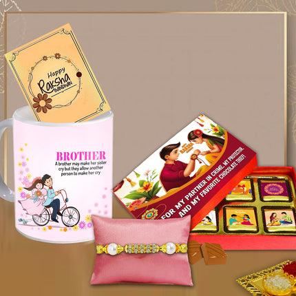 Rakhi Set For Brother – Best Rakhi Gift Brother, Rakhi Gift Pack For Brother, Raksha Bandhan Gift For Brother