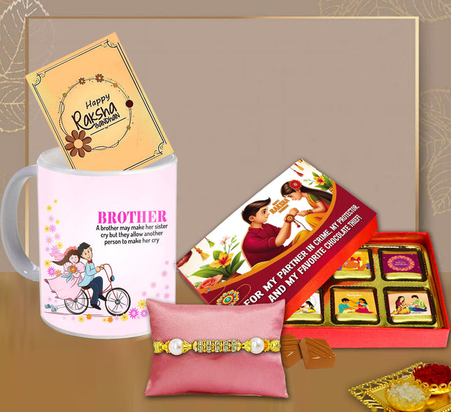 Rakhi Set For Brother – Best Rakhi Gift Brother, Rakhi Gift Pack For Brother, Raksha Bandhan Gift For Brother