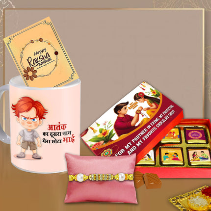 Rakhi Gift Combo For Brother – Rakhi For Brother Gift, Rakhi Gift Set For Brother, Raksha Bandhan Gift For Brother