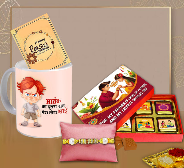 Rakhi Gift Combo For Brother – Rakhi For Brother Gift, Rakhi Gift Set For Brother, Raksha Bandhan Gift For Brother