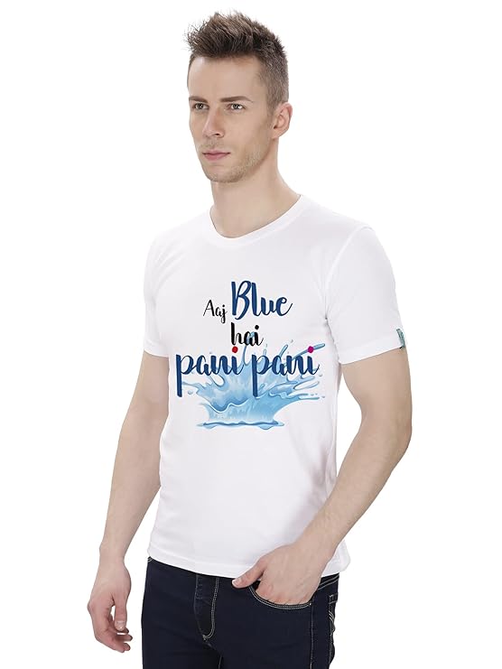 Holi Printed T-Shirt for Men & Women – Celebrate Holi with Vibrant Holi Ki T-Shirt Design