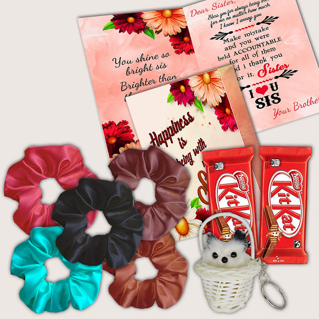 Rakhi Chocolate Surprise for Sister – Raksha Bandhan Hamper with Love, Chocolates, and Celebration
