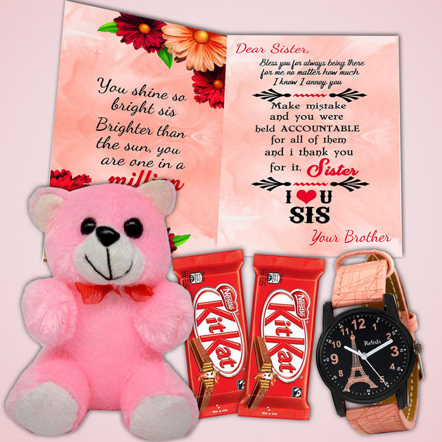 Rakhi Gift Combo for Sister with Premium Chocolates – Raksha Bandhan Box to Celebrate the Bond