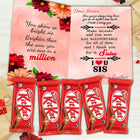 Raksha Bandhan Gift Hamper for Sister with Chocolates – Sweet Rakhi Gift Combo for Sister