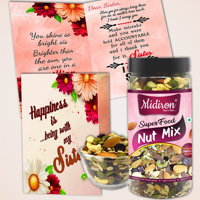 Raksha Bandhan Gift for Sister - Cute and Unique Rakhi Hamper with Return Gift Ideas for Sisters