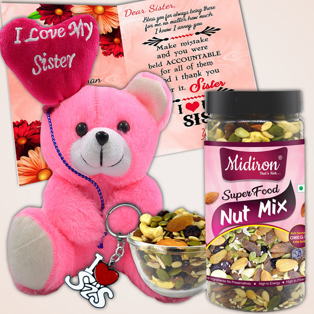 Rakhi Gift Ideas for Sister - Unique Raksha Bandhan Hamper with Beautiful Gift Set for Sisters