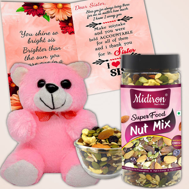 Unique Rakhi Gift Hamper for Sister - Special Raksha Bandhan Hampers with Cute Presents and Surprises