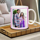 Personalized photo coffee mug, custom coffee mug, add your picture, unique keepsake, gift for girlfriend, gift for wife, gift for boyfriend, gift for husband, durable ceramic mug, customizable design, thoughtful gift, photo mug for loved ones.