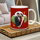 Personalized photo coffee mug, custom coffee mug, add your picture, unique keepsake, gift for girlfriend, gift for wife, gift for boyfriend, gift for husband, durable ceramic mug, customizable design, thoughtful gift, photo mug for loved ones.