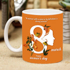 Empowering Women’s Day gift
Timeless coffee mug for women
Chic ceramic mug for her