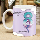 Thoughtful Women’s Day gift
Elegant coffee mug
Durable ceramic mug for women