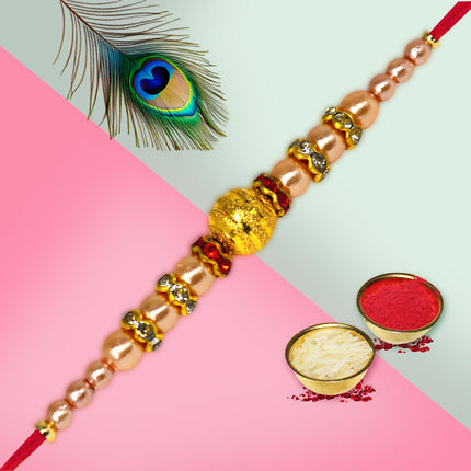 beautiful rakhi for brother , traditional rakhi , 