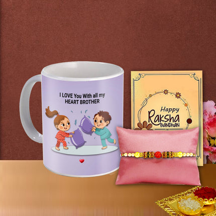 Rakhi Hamper Set For Brother - Brother Rakhi Gift, Best Gift For Brother,