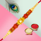 Rakhi Set with Card & Roli – Unique Gift for Brother, Raksha Bandhan Rakhi Hamper