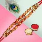 Raksha Bandhan Gift for Brother – Rakhi with Card and Roli, Unique Rakhi Gift Ideas for Bhai