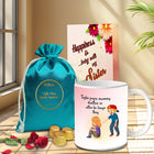 Rakhi Gift with Sweets
Rakhi Gifting Ideas Sister
Sister Love Gift Rakhi
Raksha Bandhan Sweet Combo
