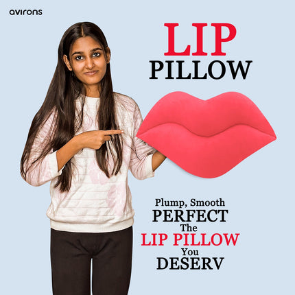 Lip Shaped Cushion Soft Plush, Premium Lip Pillow, Cute Lip Shape Pillow, Velvet Lip Shaped Cushion, Plush Lip Pillow for Kids
