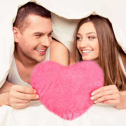 pink heart pillow, pink heart pillow big, pink heart pillow for kids, pink heart cushion, heart cushion, pink heart cushion cover, fluffy pink heart cushion, romantic pink heart pillow for girlfriend, decorative pink pillow for bedroom decor