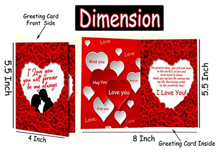 Romantic Surprise Gift for Girlfriend, Love-Themed Birthday Gift, Valentine's Day Romantic Gift for Her, Birthday and Valentine Combo Gift, Celebrate Love Together, Romantic Gift Set for Her, Valentine's Day Present for Wife, Valentine's Day Present for Girlfriend