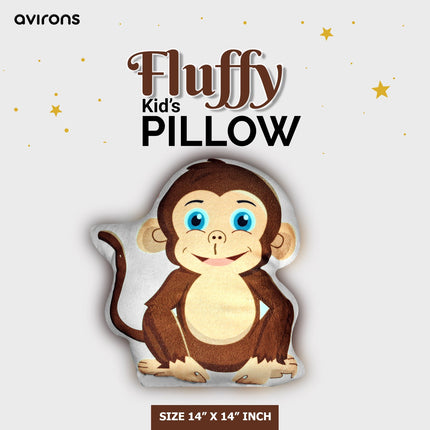Cute monkey Cushion for kids, monkey Shaped Pillow for kids Bedroom, Velvet monkey Shaped Throw Pillow, Plush monkey Toy Pillow, Cute monkey Cushion for Kids, Animal Shaped Throw Pillow, monkey pillow for kids, Soft monkey pillow for kids, premium monkey shaped Cushion for kids, Animal Shaped monkey Pillow for Children