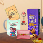 Rakhi Gift Box For Bhaiya – Raksha Bandhan Festival Combo, Bhai Rakhi Hamper With Essentials, Rakhi Set For Brother