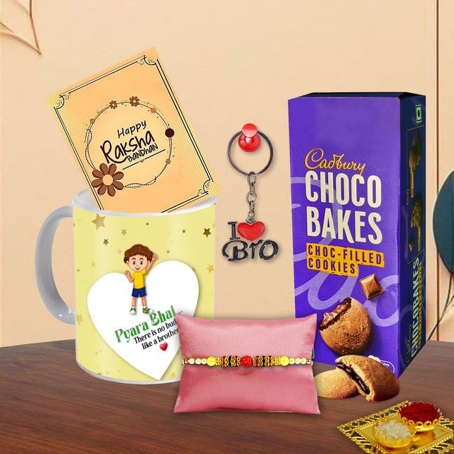 Raksha Bandhan Gift For Brother – Best Gift For Brother On Rakhi, Rakhi Gift Combo For Brother, Rakhi Set For Brother