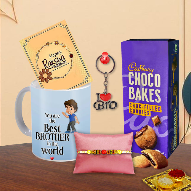 Rakhi Gift For Brother – Rakhi Gift Hampers For Brother, Rakhi Combo For Brother, Rakhi For Brother Online