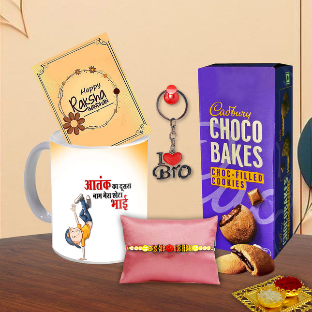 Rakhi Box For Bhai – Raksha Bandhan Gift For Brother, Bhaiya Rakhi Hamper, Festival Combo Set